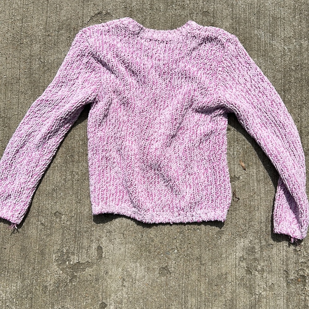 Pink Knit Sweater - Picture 3 of 3